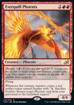 Everquill Phoenix (V.1)⁣ - Ikoria: Lair of Behemoths: Promos⁣ (Rare)⁣ [114]