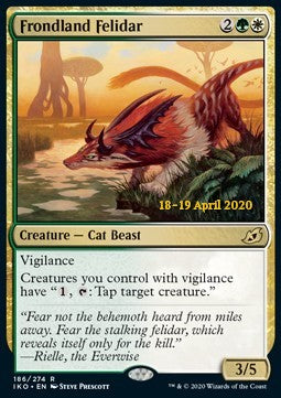 Frondland Felidar (V.2)⁣ - Ikoria: Lair of Behemoths: Promos⁣ (Rare)⁣ [186]