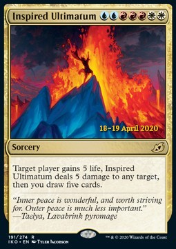 Inspired Ultimatum (V.2)⁣ - Ikoria: Lair of Behemoths: Promos⁣ (Rare)⁣ [191]