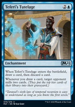 Teferi's Tutelage⁣ - Core 2021⁣ (Uncommon)⁣ [78]