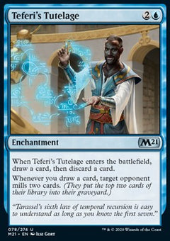 Teferi's Tutelage⁣ - Core 2021⁣ (Uncommon)⁣ [78]