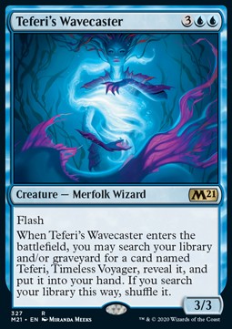 Teferi's Wavecaster⁣ - Core 2021: Extras⁣ (Rare)⁣ [327]
