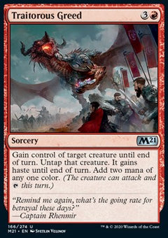 Traitorous Greed⁣ - Core 2021⁣ (Uncommon)⁣ [166]