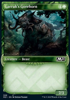 Garruk's Gorehorn⁣ - Core 2021: Extras⁣ (Common)⁣ [306]