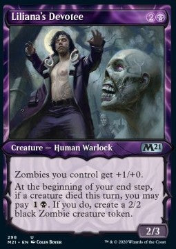 Liliana's Devotee⁣ - Core 2021: Extras⁣ (Uncommon)⁣ [298]