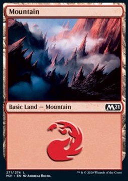 Mountain (V.3)⁣ - Core 2021⁣ (Land)⁣ [271]