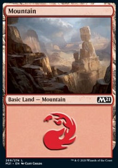 Mountain (V.1)⁣ - Core 2021⁣ (Land)⁣ [269]