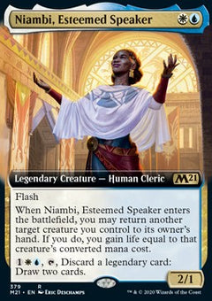 Niambi, Esteemed Speaker⁣ - Core 2021: Extras⁣ (Rare)⁣ [379]