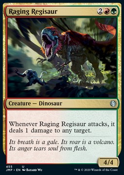 Raging Regisaur⁣ - Jumpstart⁣ (Uncommon)⁣ [455]