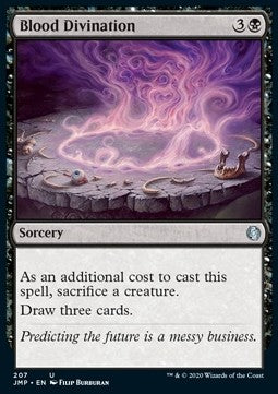 Blood Divination⁣ - Jumpstart⁣ (Uncommon)⁣ [207]