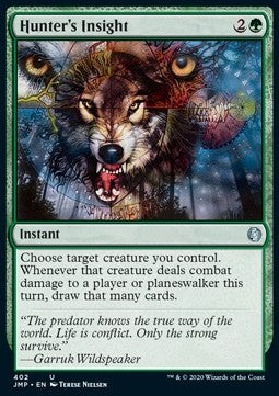 Hunter's Insight⁣ - Jumpstart⁣ (Uncommon)⁣ [402]