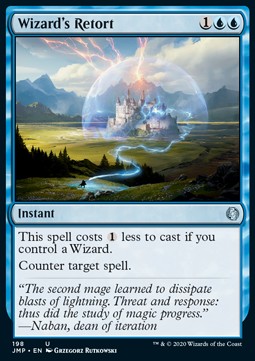 Wizard's Retort⁣ - Jumpstart⁣ (Uncommon)⁣ [198]