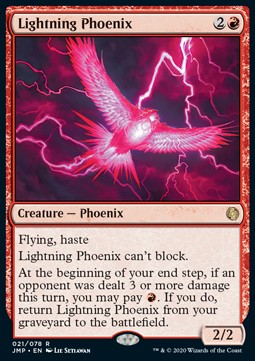 Lightning Phoenix⁣ - Jumpstart⁣ (Rare)⁣ [21]