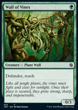 Wall of Vines⁣ - Jumpstart⁣ (Common)⁣ [443]
