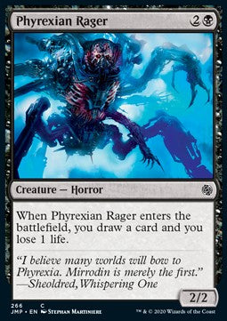 Phyrexian Rager⁣ - Jumpstart⁣ (Common)⁣ [266]
