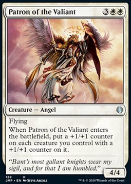 Patron of the Valiant⁣ - Jumpstart⁣ (Uncommon)⁣ [128]