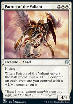 Patron of the Valiant⁣ - Jumpstart⁣ (Uncommon)⁣ [128]