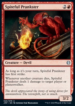 Spiteful Prankster⁣ - Jumpstart⁣ (Uncommon)⁣ [26]