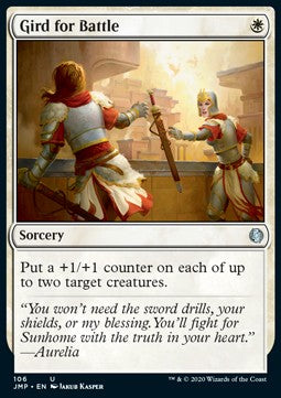 Gird for Battle⁣ - Jumpstart⁣ (Uncommon)⁣ [106]