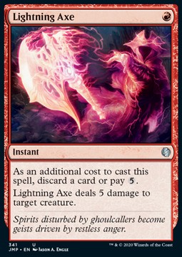 Lightning Axe⁣ - Jumpstart⁣ (Uncommon)⁣ [341]