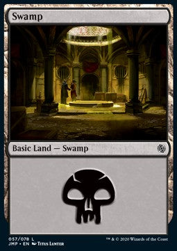 Swamp (V.4)⁣ - Jumpstart⁣ (Land)⁣ [57]