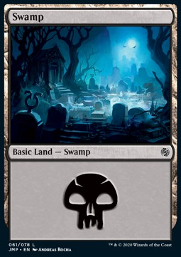 Swamp (V.8)⁣ - Jumpstart⁣ (Land)⁣ [61]