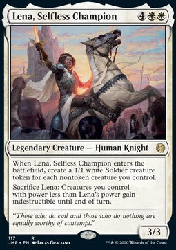 Lena, Selfless Champion⁣ - Jumpstart⁣ (Rare)⁣ [117]