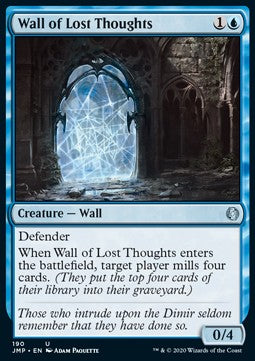 Wall of Lost Thoughts⁣ - Jumpstart⁣ (Uncommon)⁣ [190]
