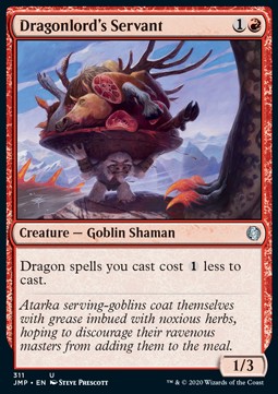 Dragonlord's Servant⁣ - Jumpstart⁣ (Uncommon)⁣ [311]