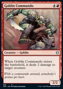 Goblin Commando⁣ - Jumpstart⁣ (Uncommon)⁣ [325]