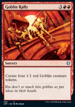 Goblin Rally⁣ - Jumpstart⁣ (Uncommon)⁣ [329]