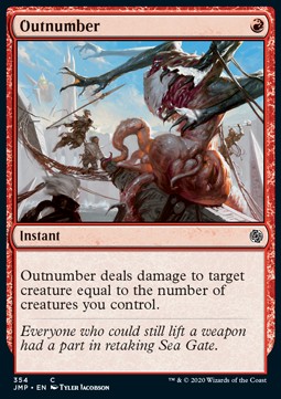Outnumber⁣ - Jumpstart⁣ (Common)⁣ [354]