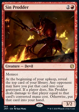 Sin Prodder⁣ - Jumpstart⁣ (Rare)⁣ [363]