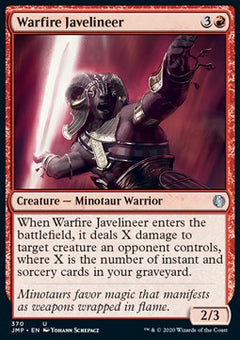 Warfire Javelineer⁣ - Jumpstart⁣ (Uncommon)⁣ [370]