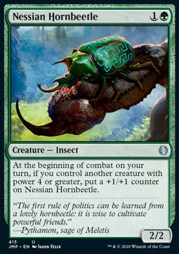 Nessian Hornbeetle⁣ - Jumpstart⁣ (Uncommon)⁣ [413]