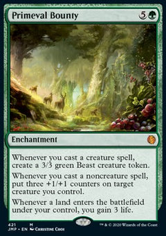 Primeval Bounty⁣ - Jumpstart⁣ (Mythic)⁣ [421]