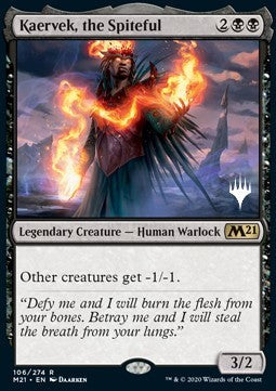 Kaervek, the Spiteful (V.1)⁣ - Core 2021: Promos⁣ (Rare)⁣ [106]
