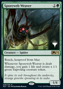 Sporeweb Weaver (V.1)⁣ - Core 2021: Promos⁣ (Rare)⁣ [208]