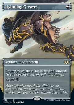 Lightning Greaves⁣ - Double Masters: Extras⁣ (Rare)⁣ [360]