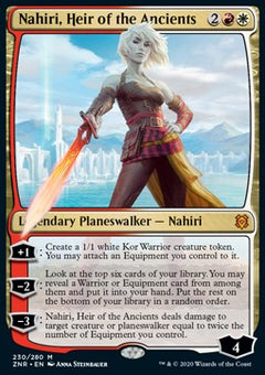 Nahiri, Heir of the Ancients⁣ - Zendikar Rising⁣ (Mythic)⁣ [230]