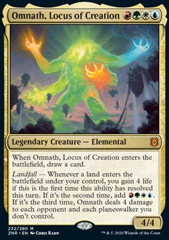 Omnath, Locus of Creation⁣ - Zendikar Rising⁣ (Mythic)⁣ [232]