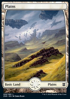 Plains (V.3)⁣ - Zendikar Rising⁣ (Land)⁣ [268]