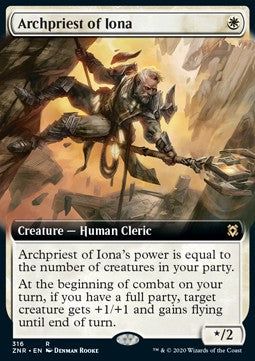 Archpriest of Iona⁣ - Zendikar Rising: Extras⁣ (Rare)⁣ [316]