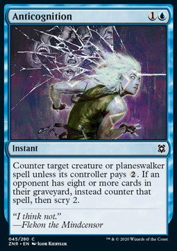 Anticognition⁣ - Zendikar Rising⁣ (Common)⁣ [45]
