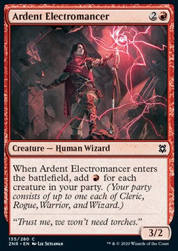 Ardent Electromancer⁣ - Zendikar Rising⁣ (Common)⁣ [135]