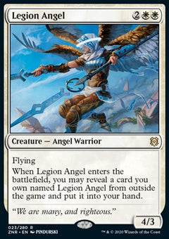 Legion Angel⁣ - Zendikar Rising⁣ (Rare)⁣ [23]