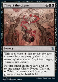 Thwart the Grave⁣ - Zendikar Rising⁣ (Uncommon)⁣ [130]