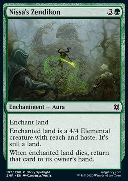Nissa's Zendikon⁣ - Zendikar Rising⁣ (Common)⁣ [197]