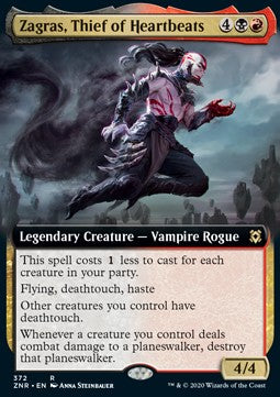 Zagras, Thief of Heartbeats⁣ - Zendikar Rising: Extras⁣ (Rare)⁣ [372]