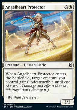 Angelheart Protector⁣ - Zendikar Rising⁣ (Common)⁣ [3]